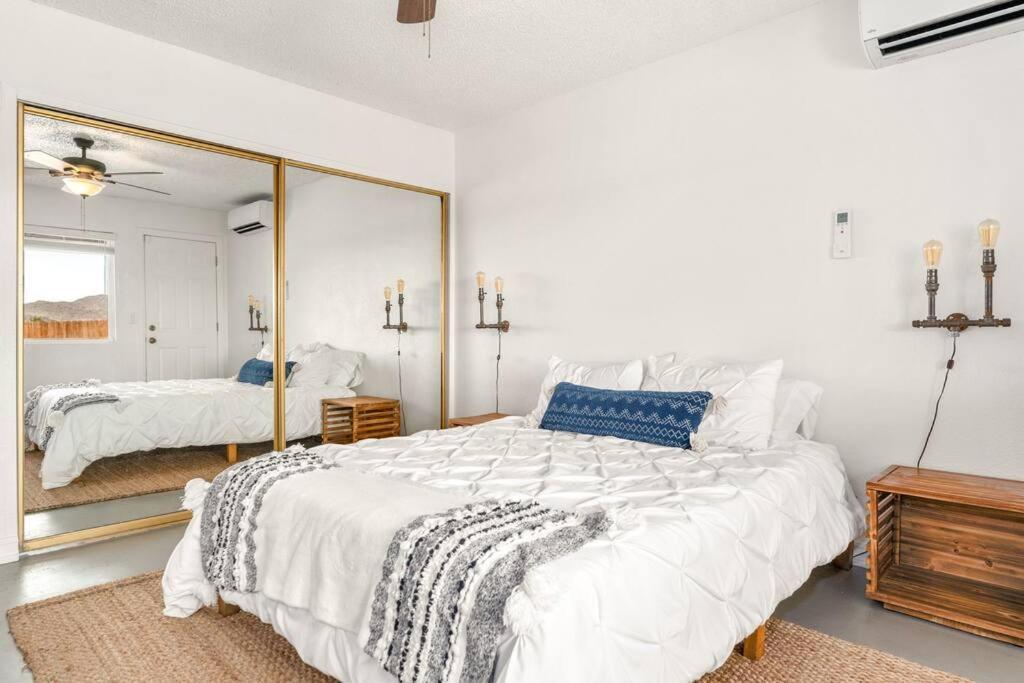 Palm Vista Retreat *Hot Tub/Cowboy Pool/Hammocks* Joshua Tree Exterior foto