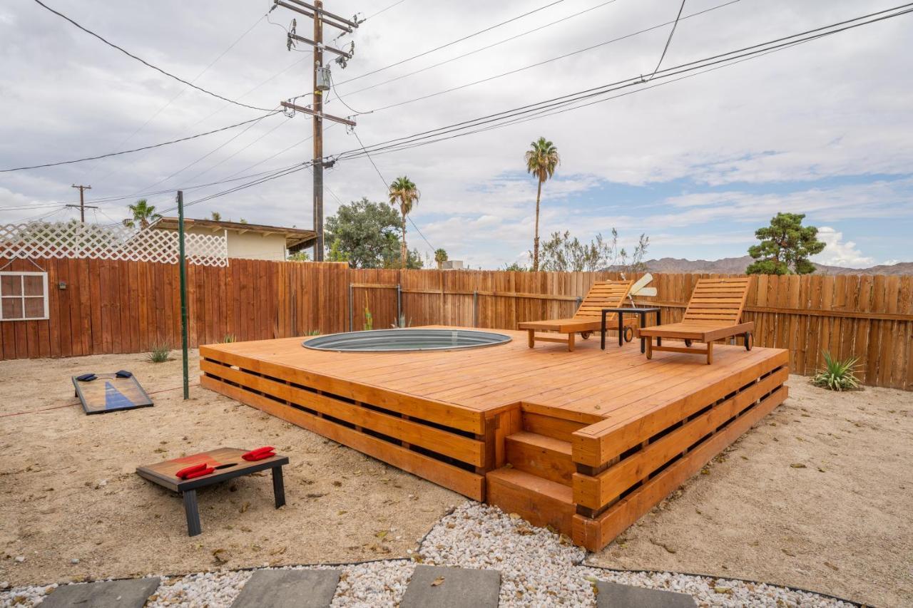Palm Vista Retreat *Hot Tub/Cowboy Pool/Hammocks* Joshua Tree Exterior foto